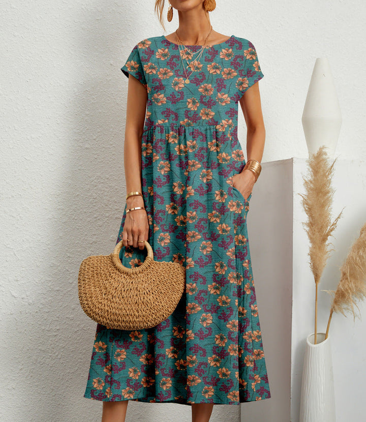 Talinora – Vestido Boho Sem Esforço