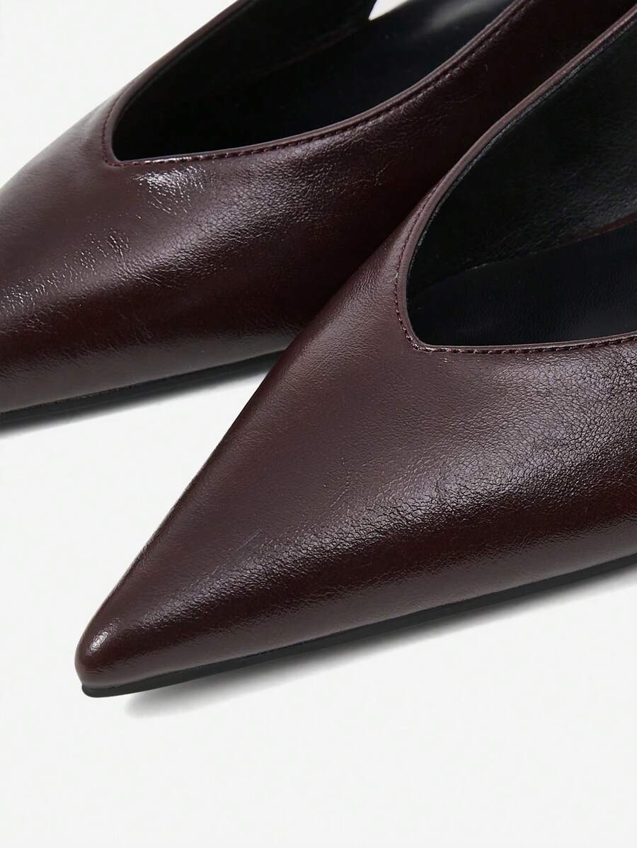 Javenilda - Chiques Sapatos de Salto Alto com Tira no Costas