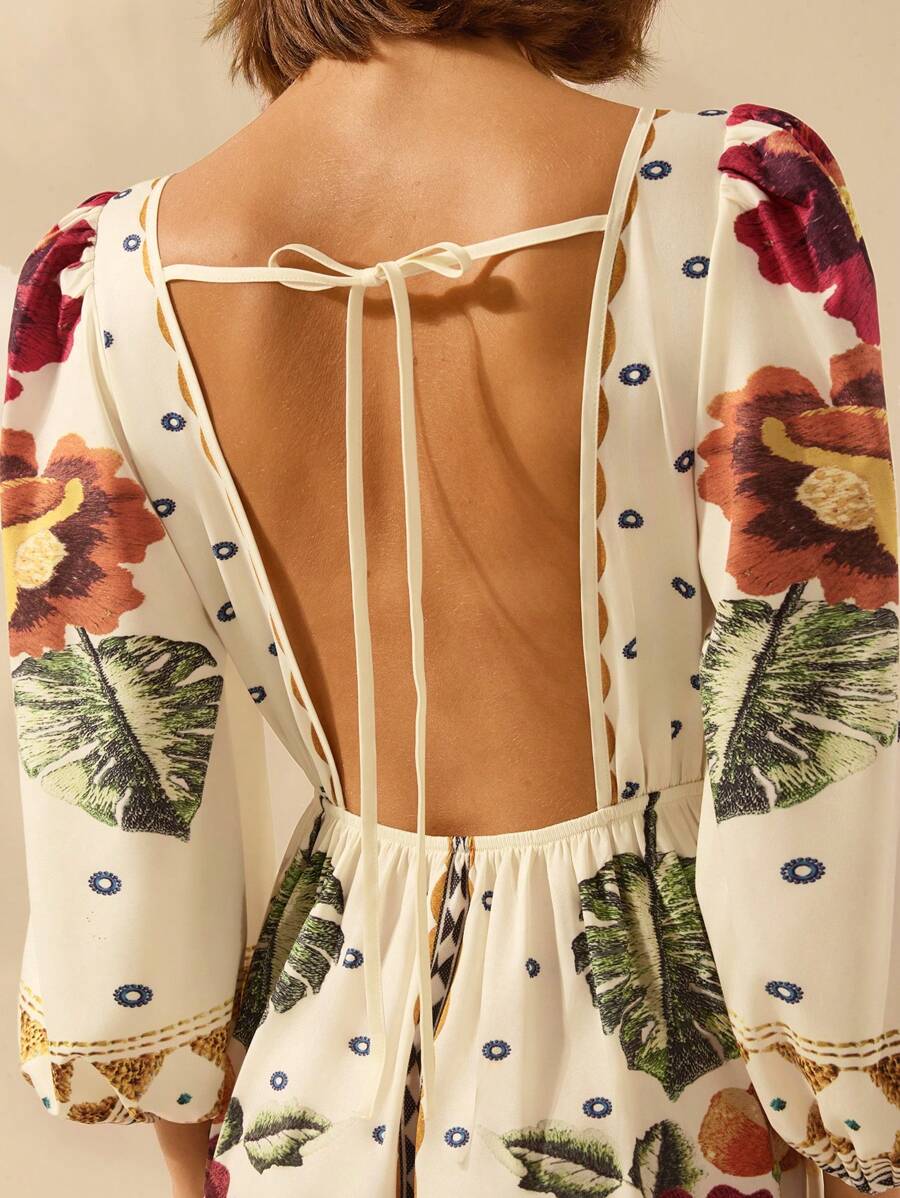 Caromira - Vestido Floral de Festa