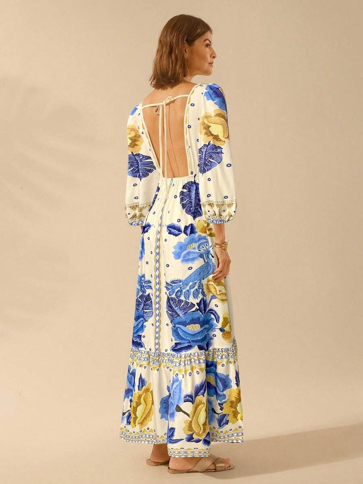 Caromira - Vestido Floral de Festa