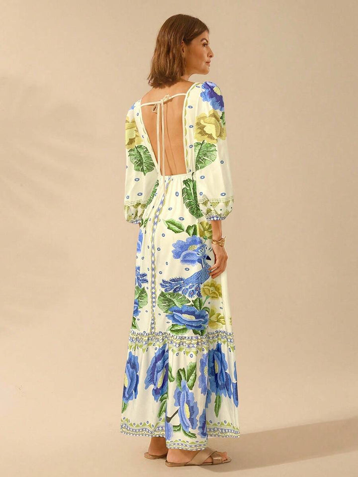 Caromira - Vestido Floral de Festa