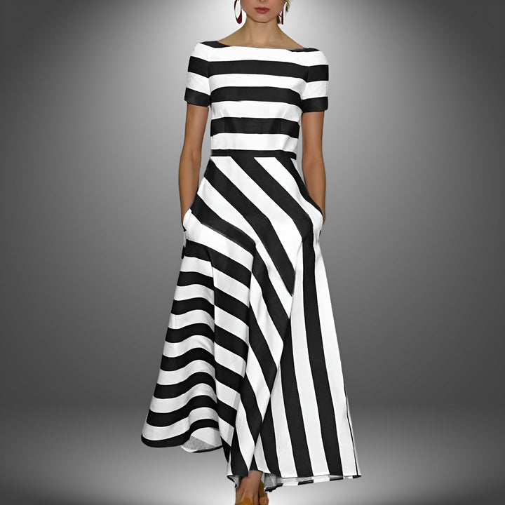 Alaska - Striped Dress