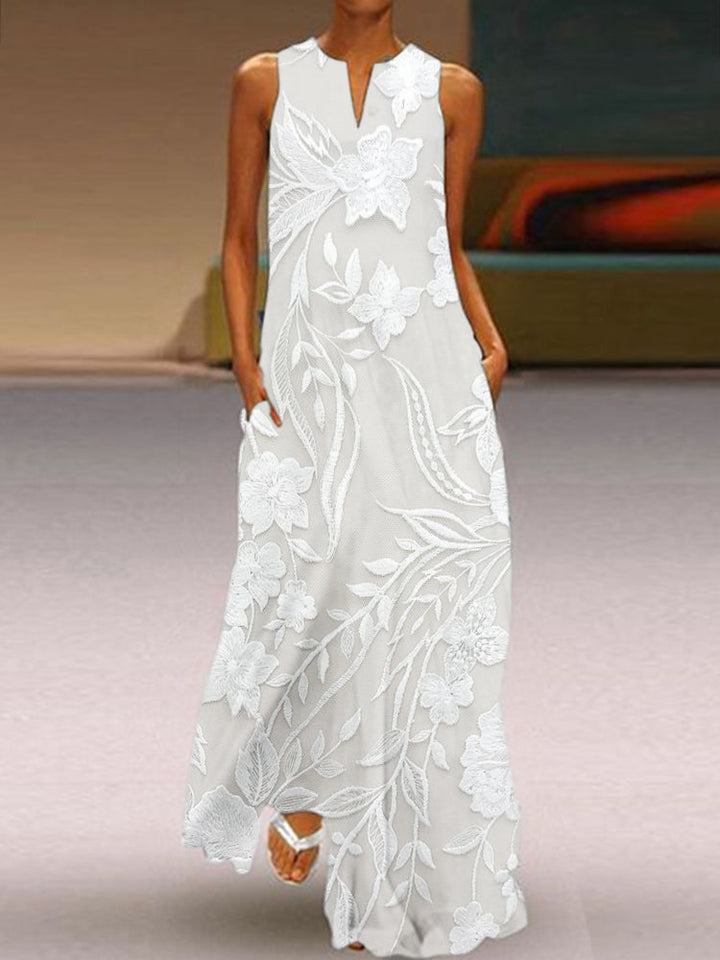 Keira - Luxe Printed Dress