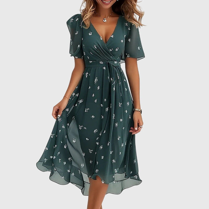 Avoria - Chic Midi Dress