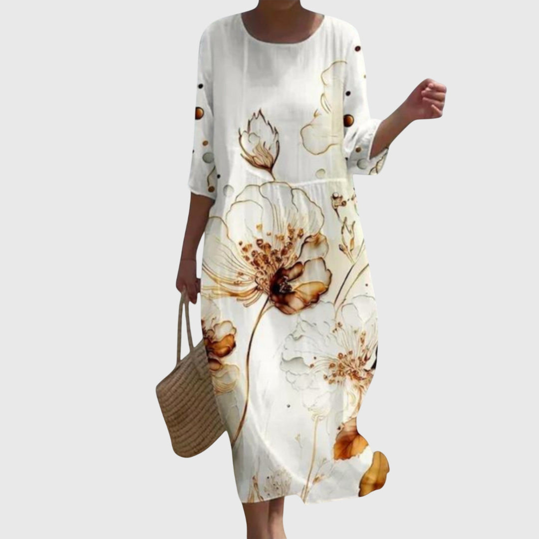 Soreli - Stylish Floral Maxi Dress