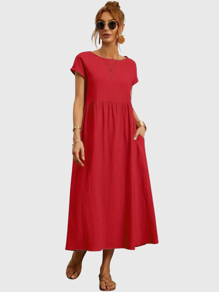 Sariel  - Casual Pocket Dress