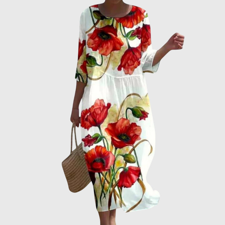 Soreli - Stylish Floral Maxi Dress