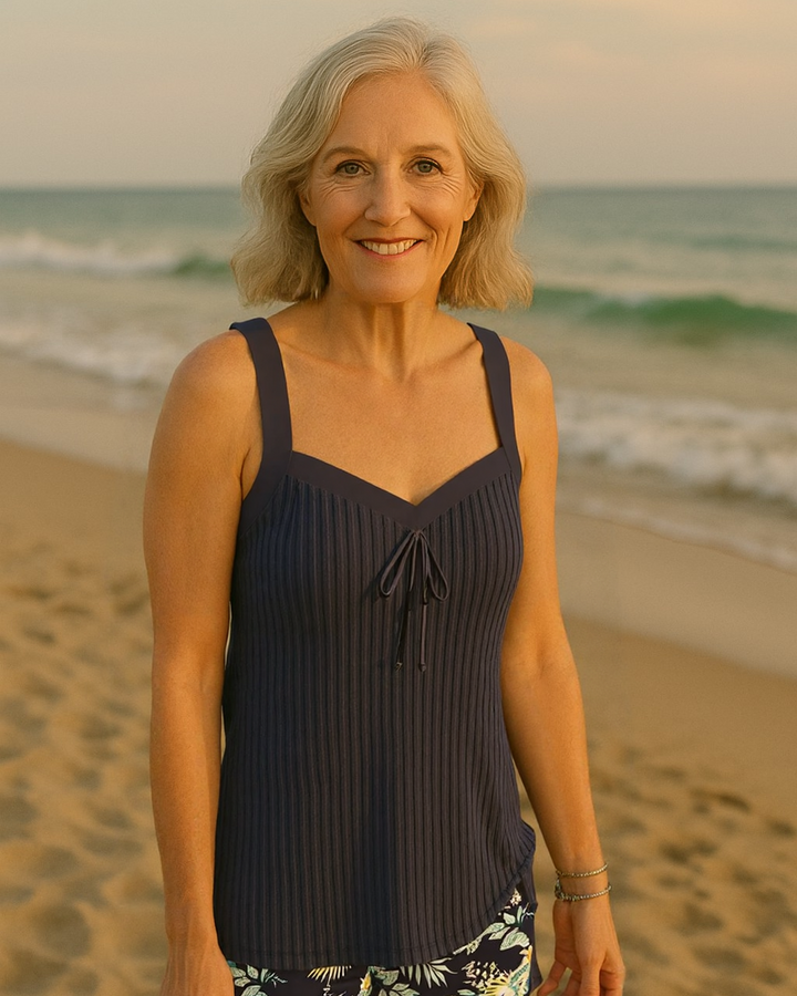 Rosamira - Conjunto de Praia Listrado