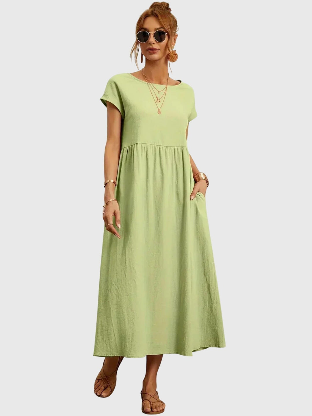 Sariel  - Casual Pocket Dress