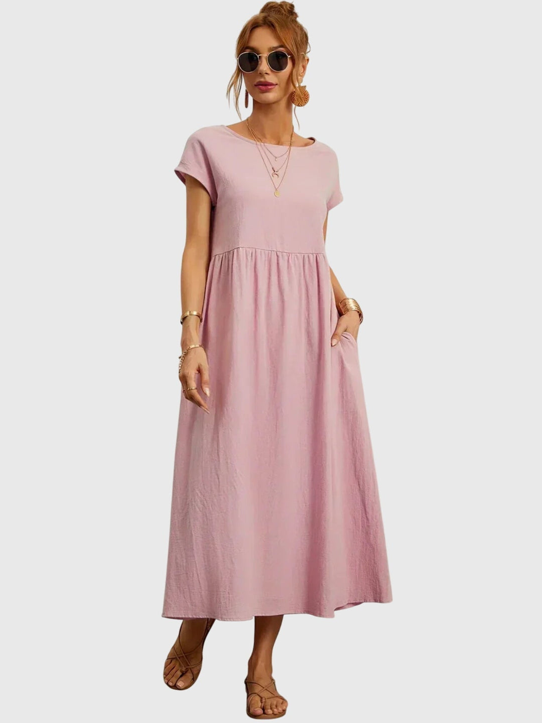 Sariel  - Casual Pocket Dress