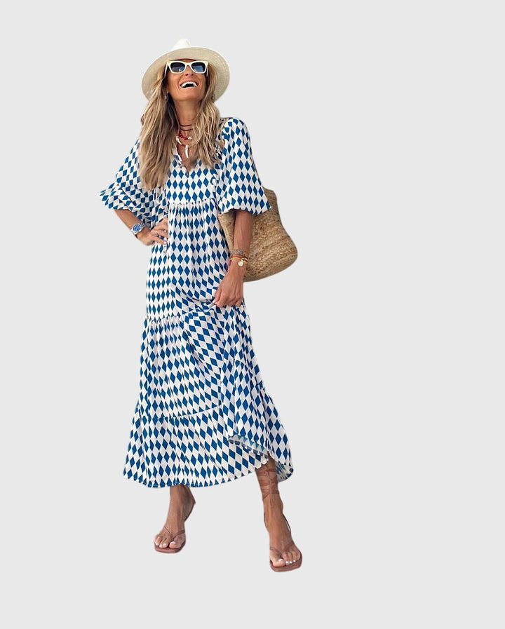 Taviya - Boho Maxi Dress