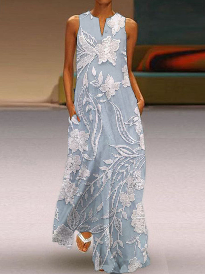 Keira - Luxe Printed Dress