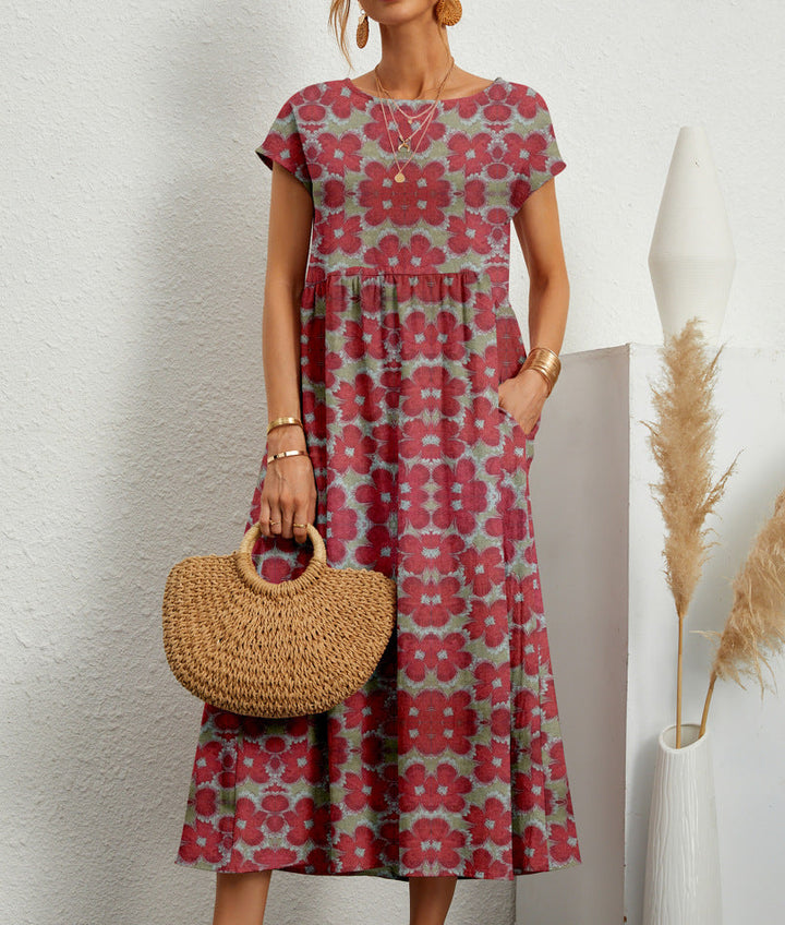 Talinora – Vestido Boho Sem Esforço