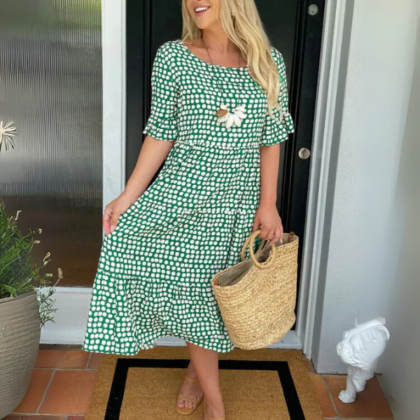 Bonnie - Relaxed Tiered Midi Dress