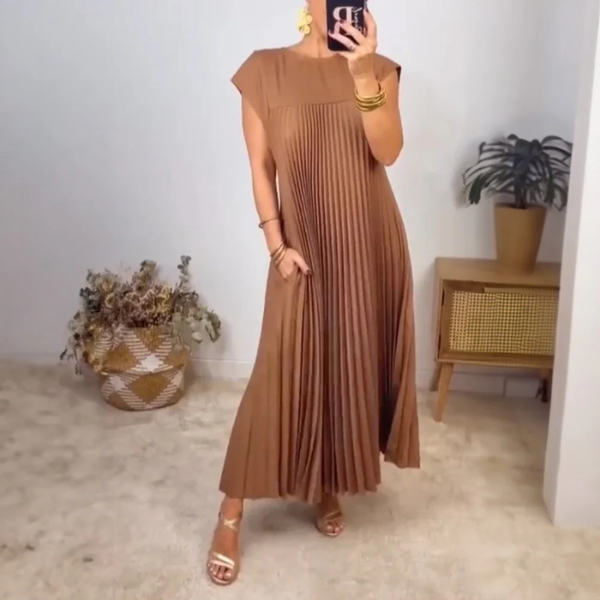 Poppy - Striped Midi Dress