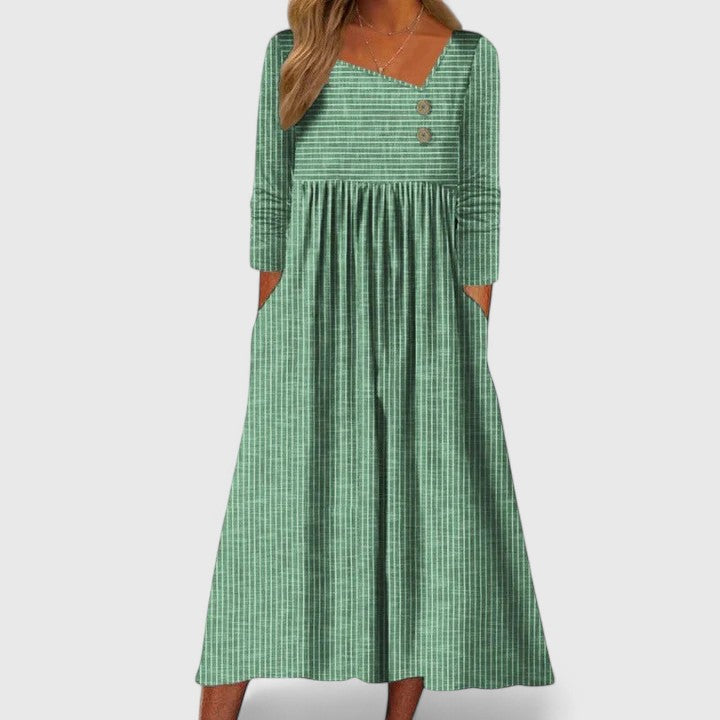 Alara - Elegant Midi Dress