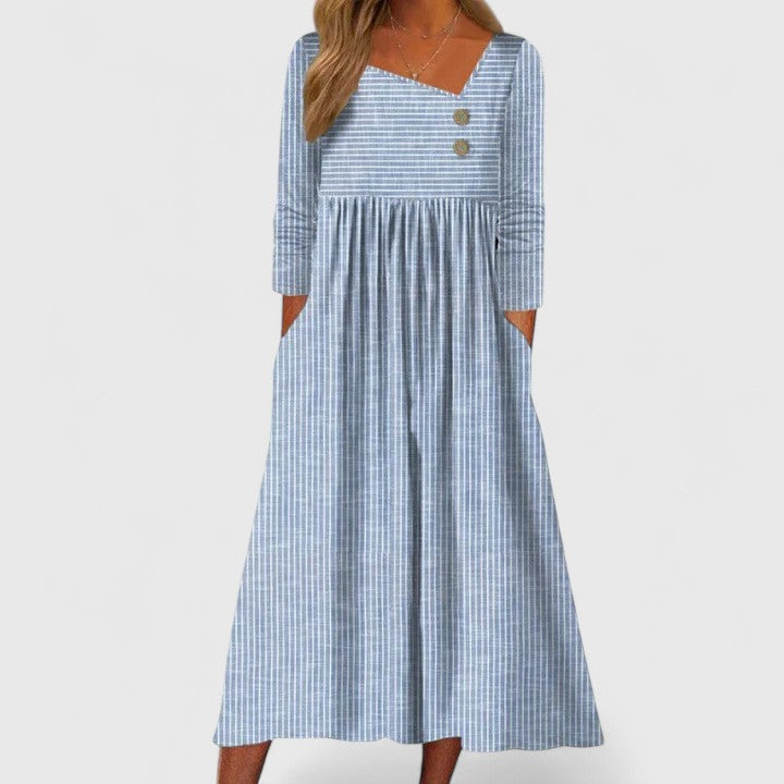 Alara - Elegant Midi Dress