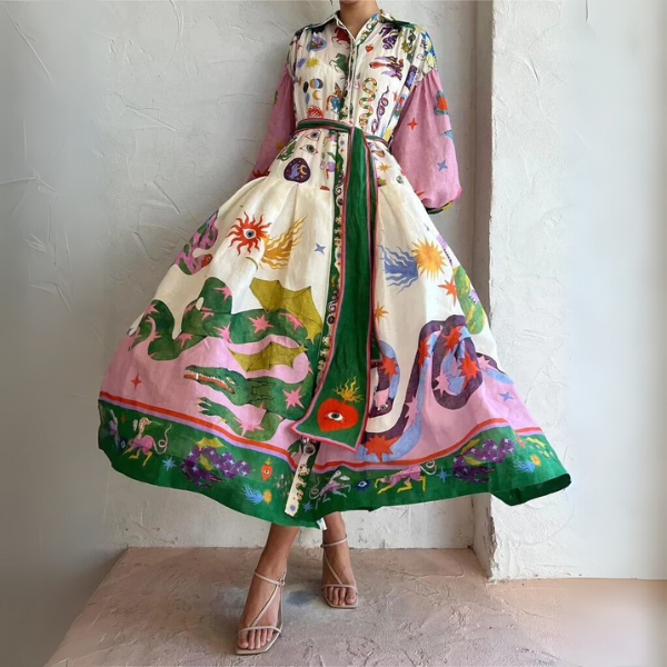 Sienna - Elegant Italian Dress