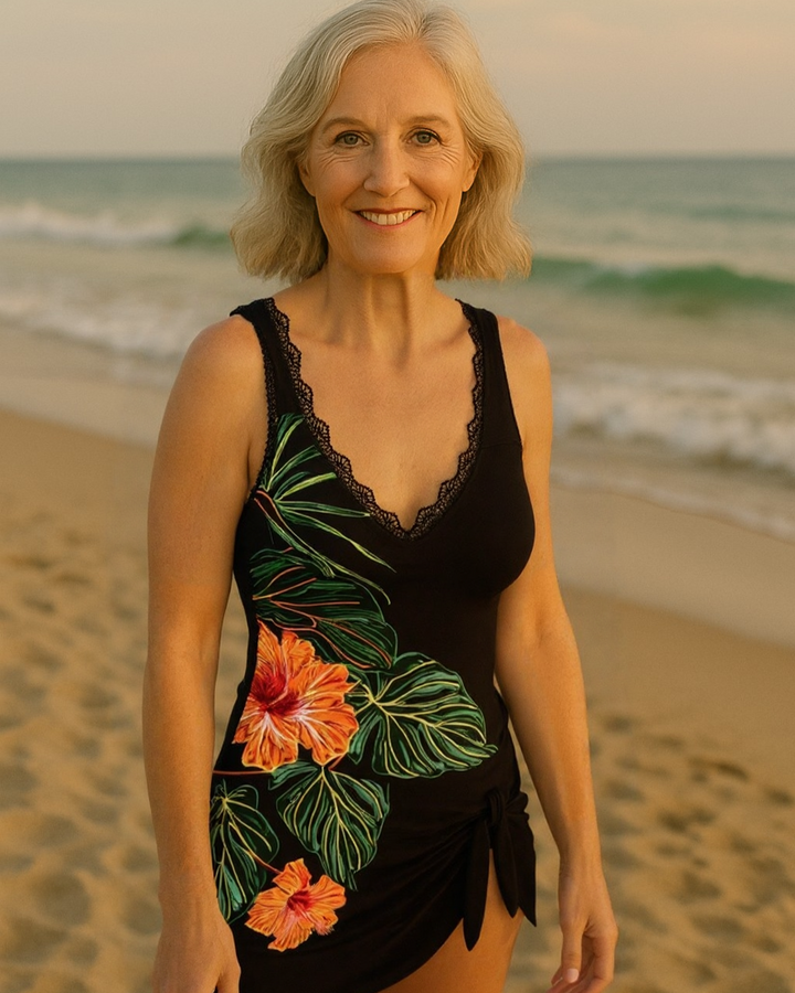 Teralisse - Tankini de biquíni com estampa floral