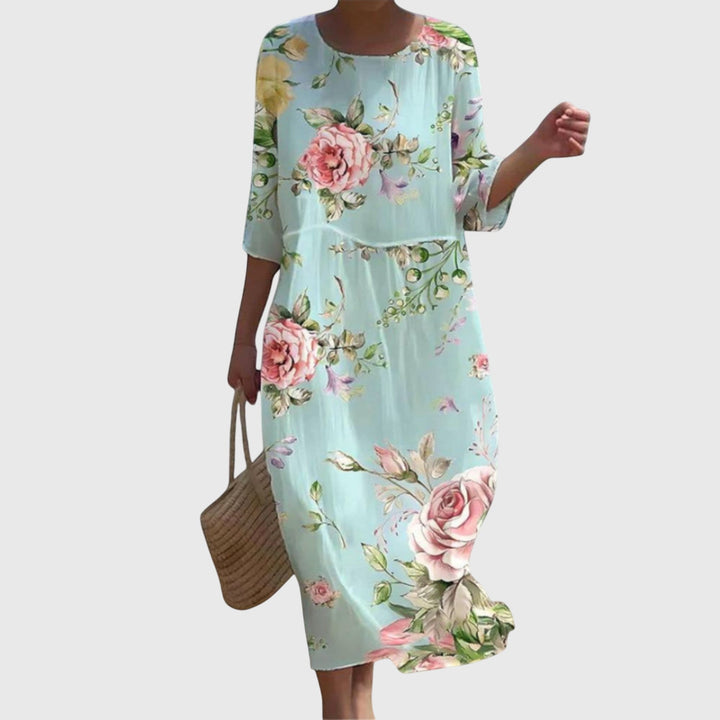 Soreli - Stylish Floral Maxi Dress