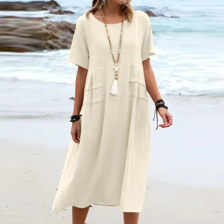 Amber - Chic Cotton Sundress