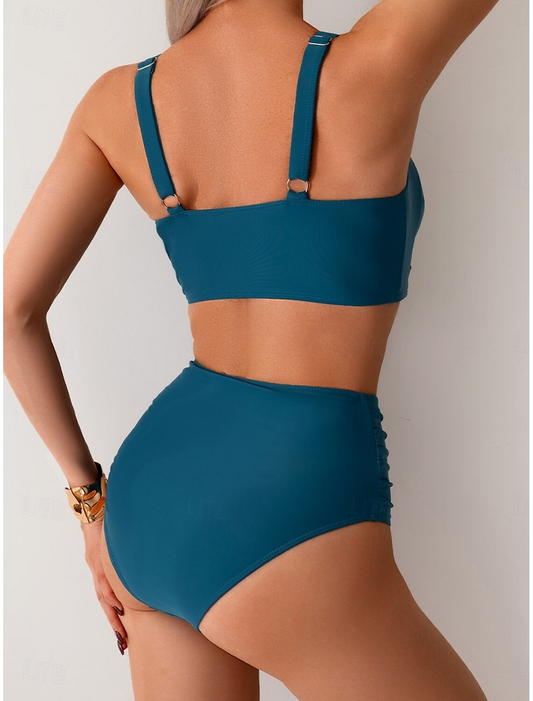 Donelisse - Biquíni com tecido franzido