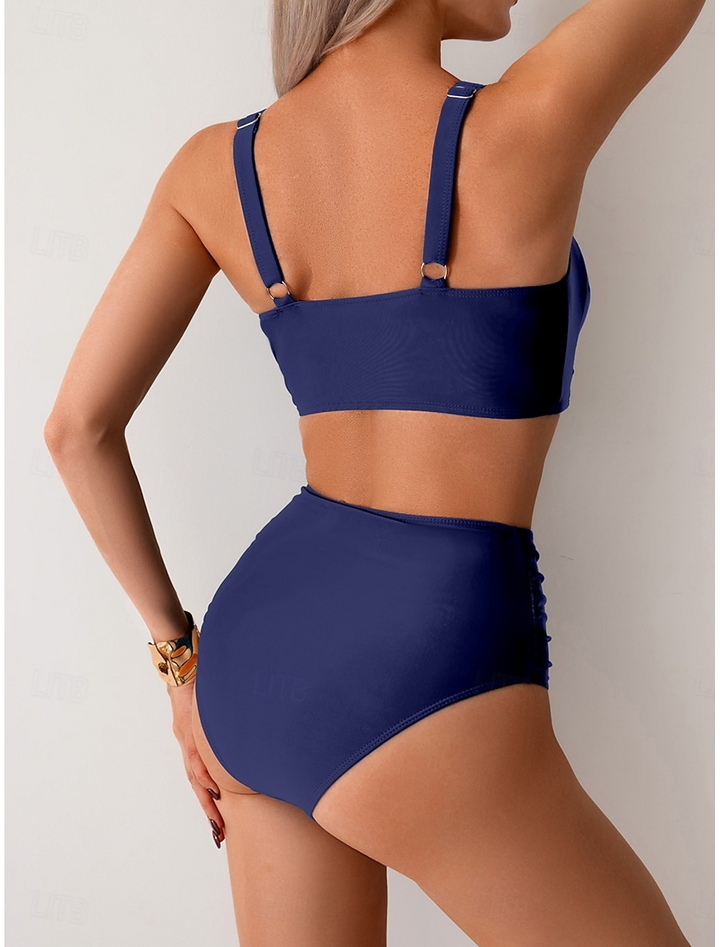 Donelisse - Biquíni com tecido franzido