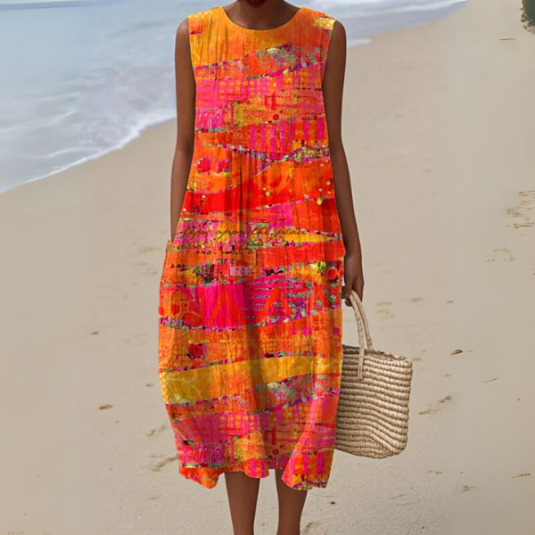 Terolissa - Vestido Midi Sunset