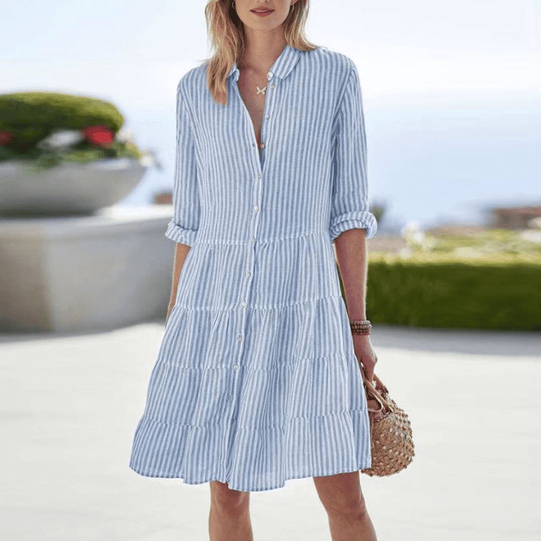 Zuri - Breezy Striped Dress