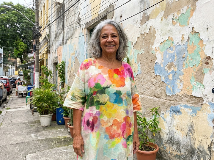 Blusa Arivella - Sonhos em Aquarela